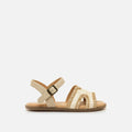 MTNG - SANDALIA FREE NIÑA BEIGE