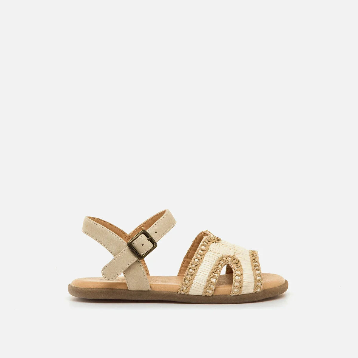 MTNG - SANDALIA FREE NIÑA BEIGE